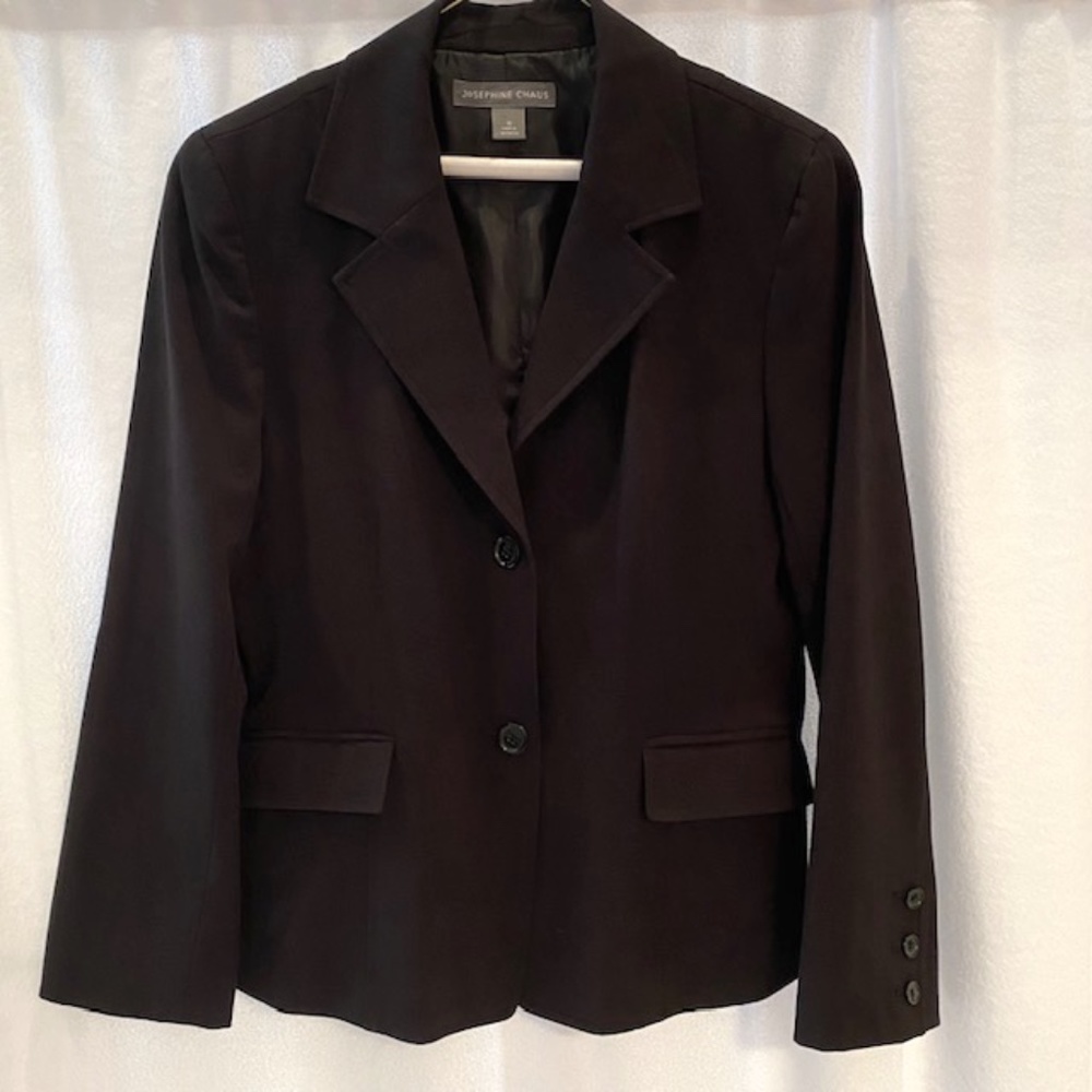 Josephine Chaus Black Blazer Size 10
